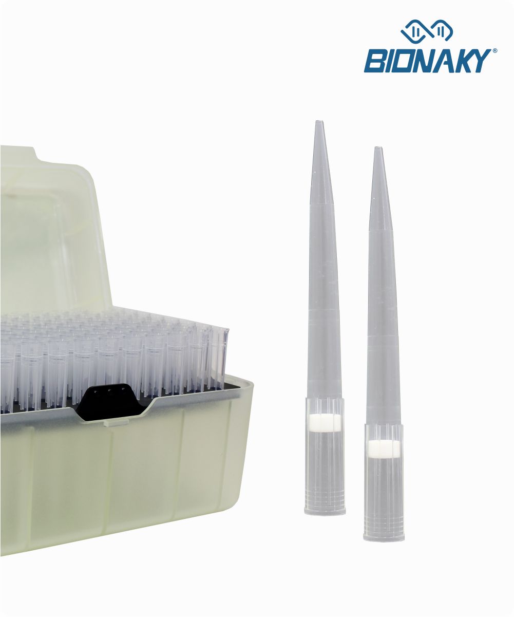 Ponteira PCR com filtro tipo Gilson 1000µL estéril