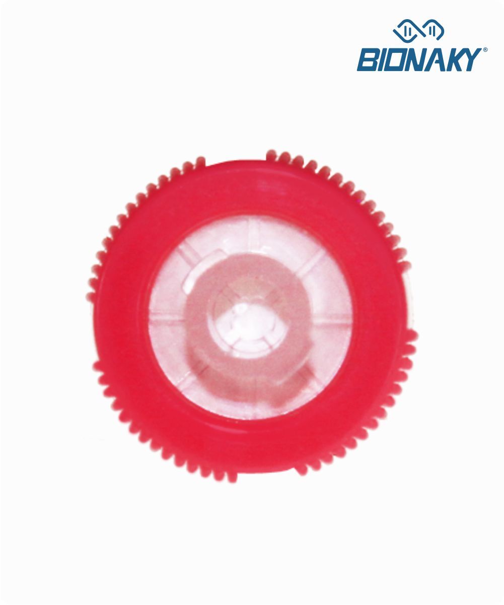 Filtro para seringa com membrana em PTFE hidrofílico 13mm -  0,45 micra