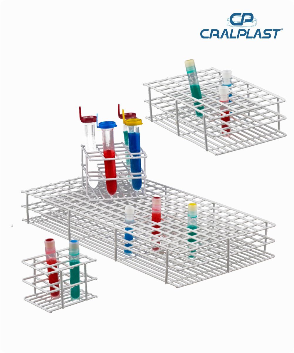 Estante arame PVC 120 furos diâmetro 15mm