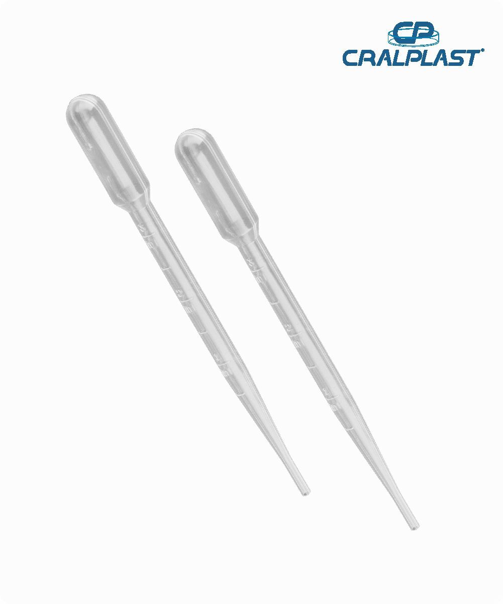 Pipeta Pasteur graduada 3mL