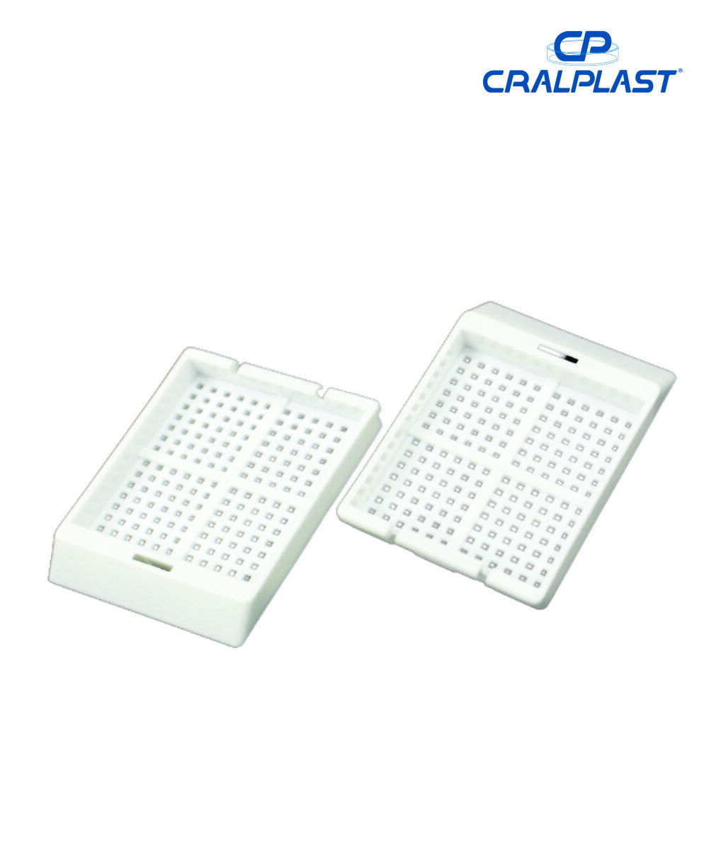 Tampa para cassete branca orifício 5mm x 1mm