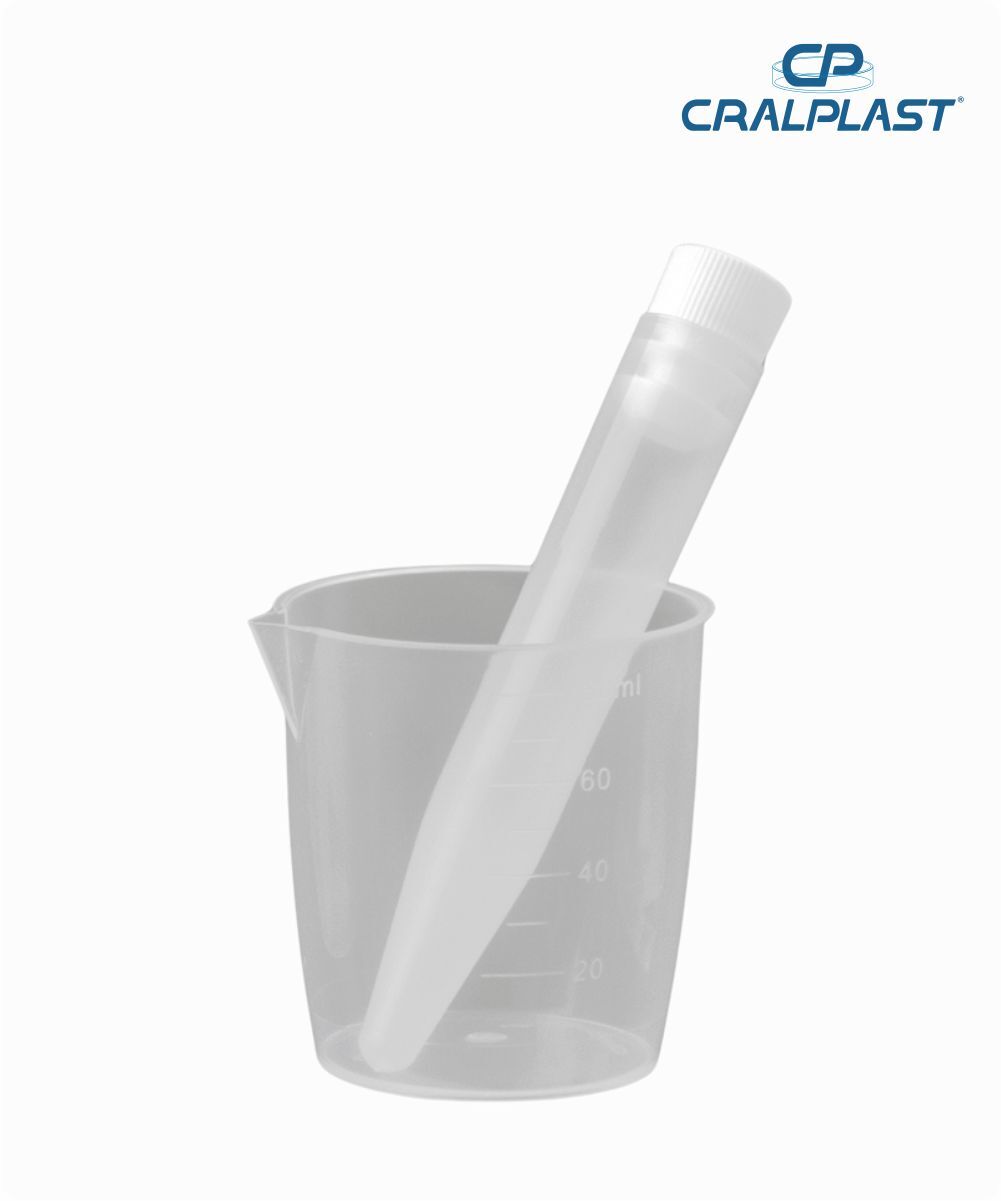 Kit para coleta de urina com tubo PP de 10mL