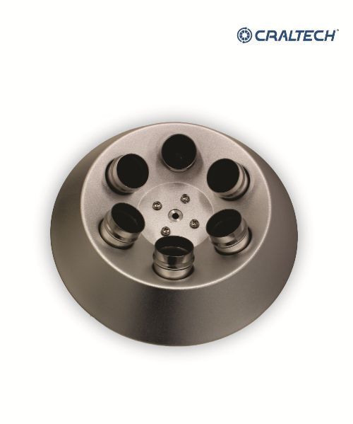 Rotor com 06 furos para tubos de 50 mL