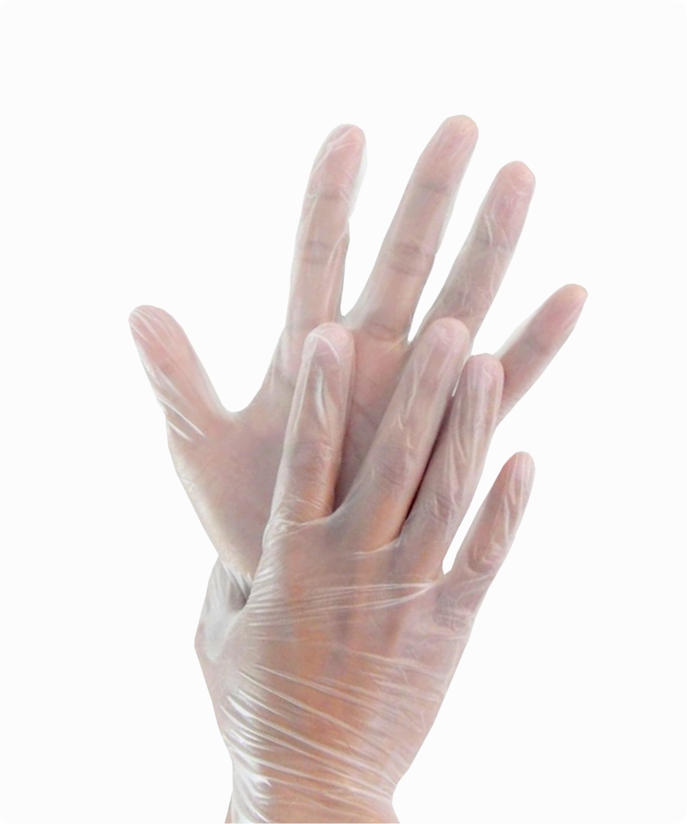 Luva de vinil sem pó P