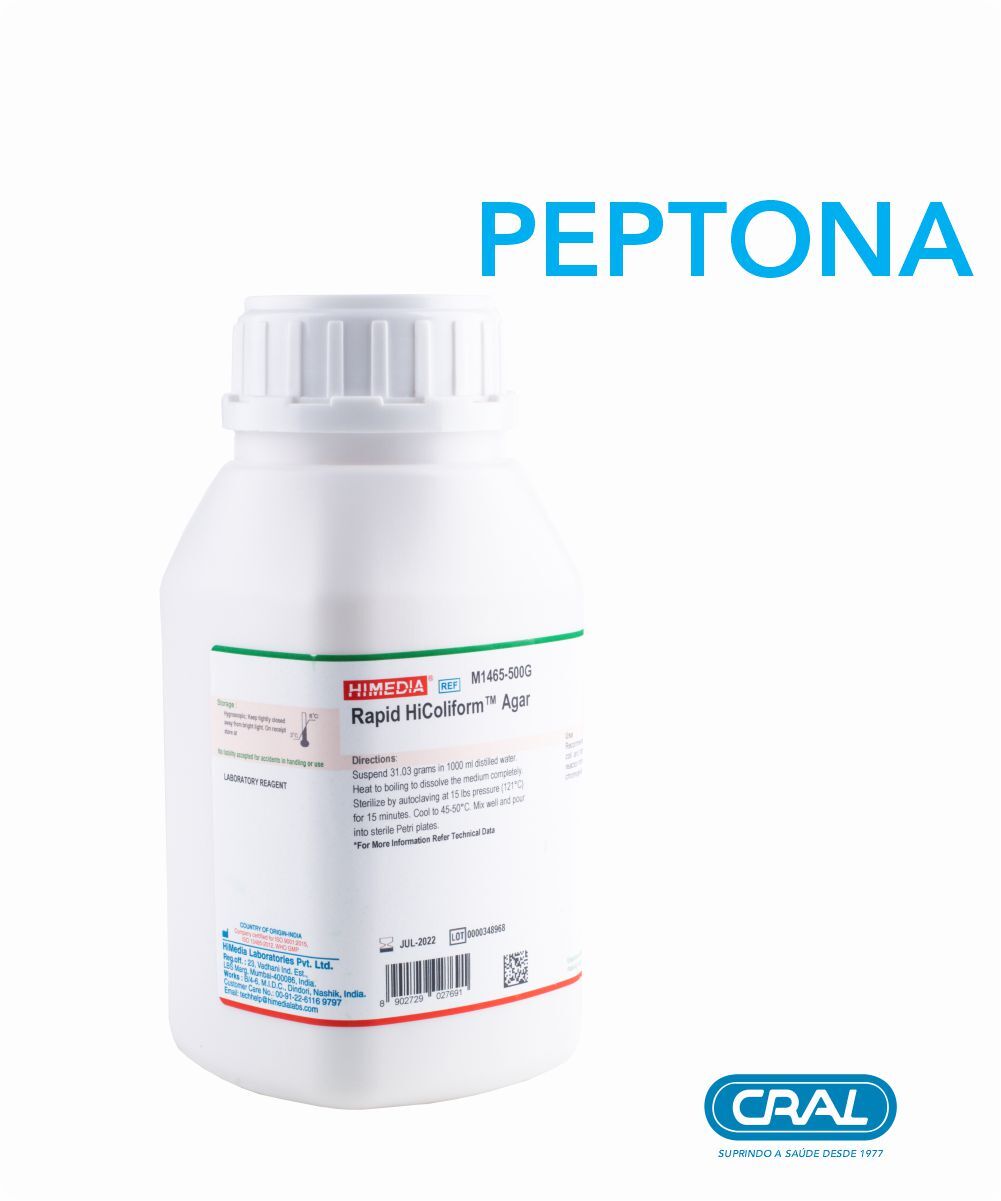 Peptona de caseína frasco 500g