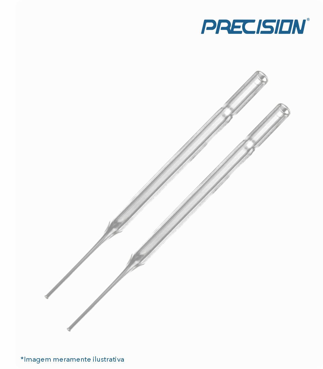 Pipeta pasteur vidro 150mm comprimento