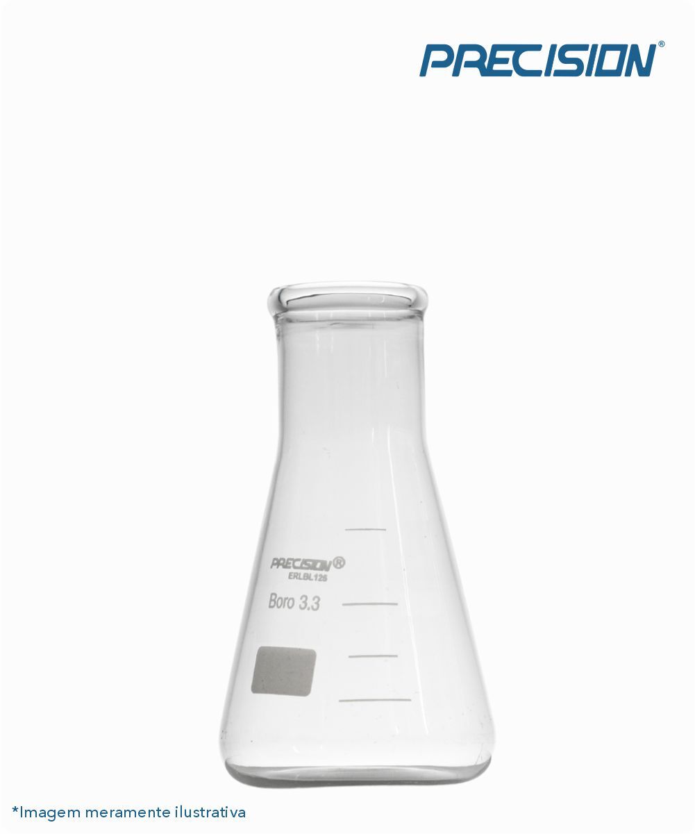 Frasco Erlenmeyer boca estreita  10mL