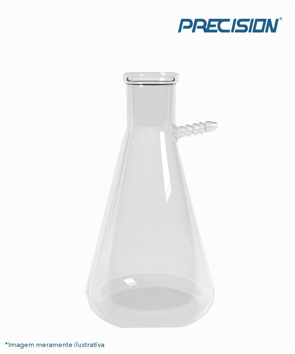 Frasco Kitazato com saída superior 1000mL
