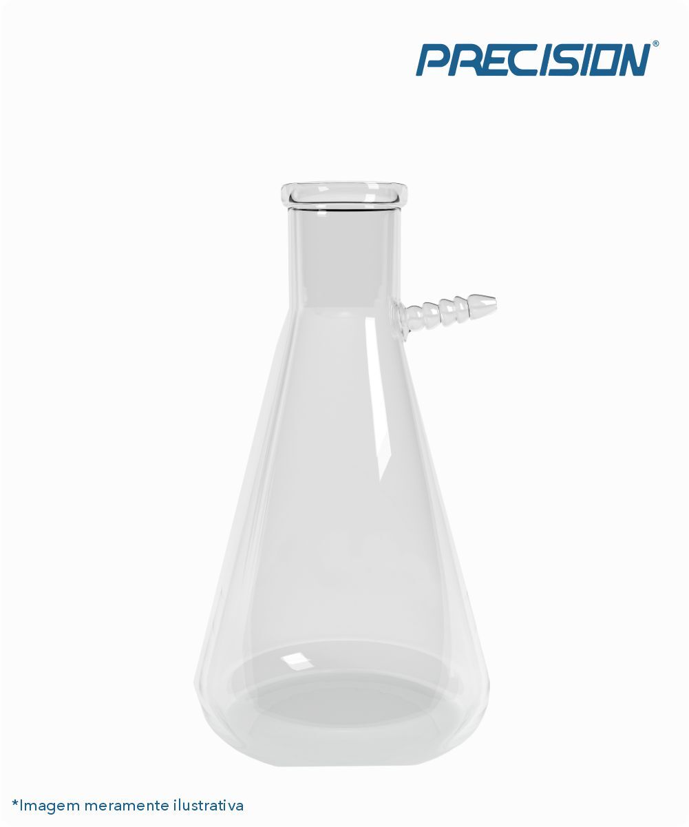 Frasco kitazato com saída superior 500mL