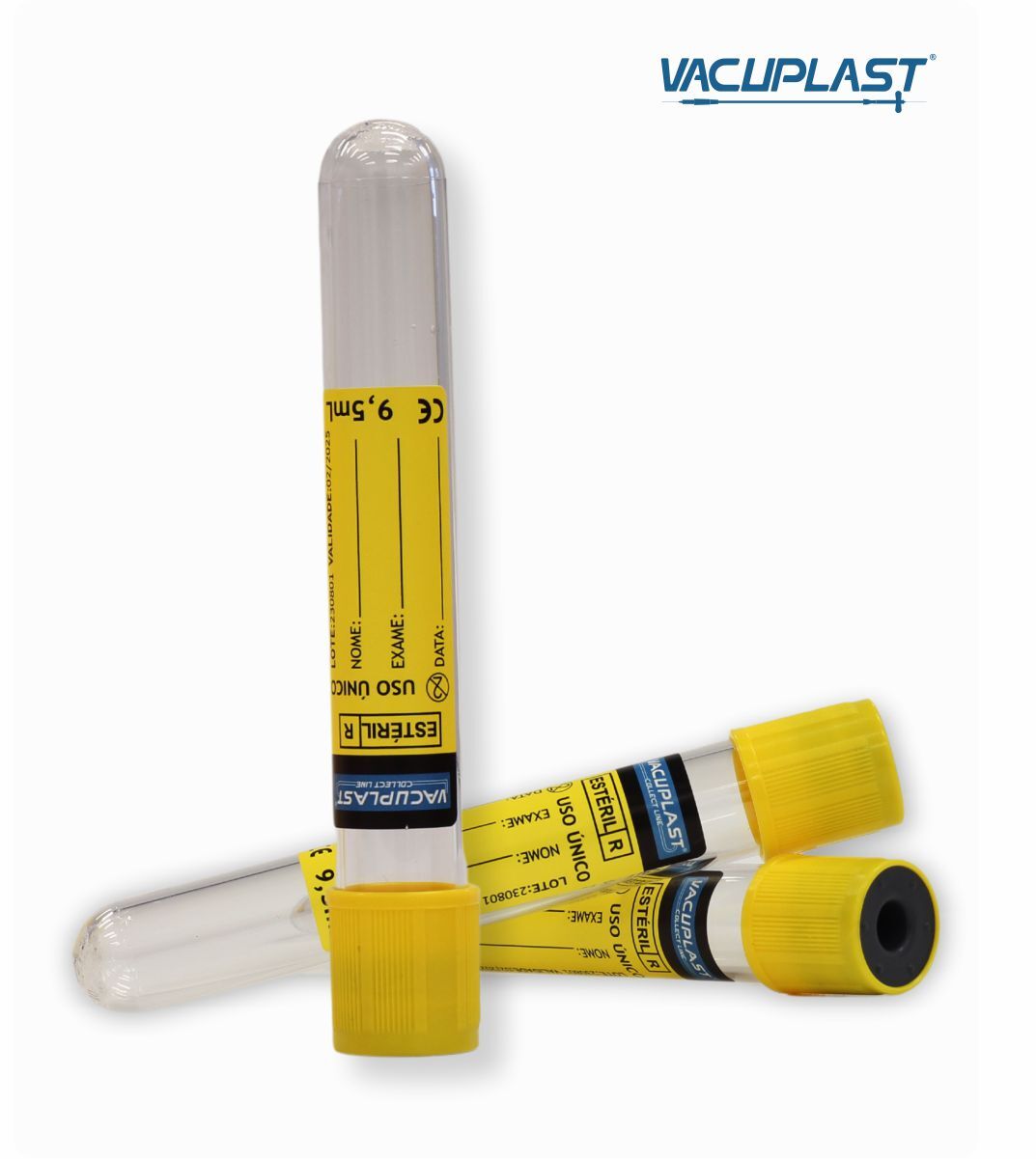 Tubo para transporte de urina 9,5 mL  - com reagente